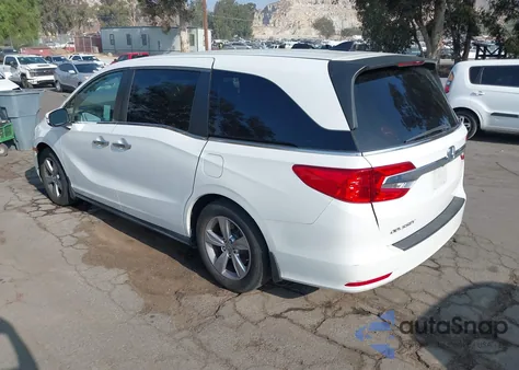 2020 Honda Odyssey Ex-L/Ex-L W/Navi Res from USA, damaged, VIN 5FNRL6H70LB054410